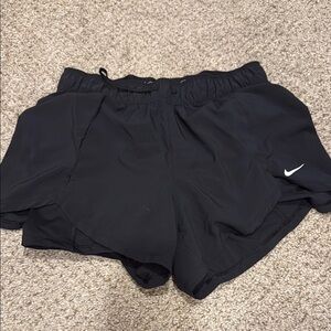 Nike Women's Black Running Shorts